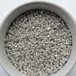 8_0 Charlotte Cut Beads Sterling Silber 10_20_50_250_500 Gramm Glasperlen, Schmuckzubehör, Vintagezubehör, Bastelzubehör, seltene Materialien