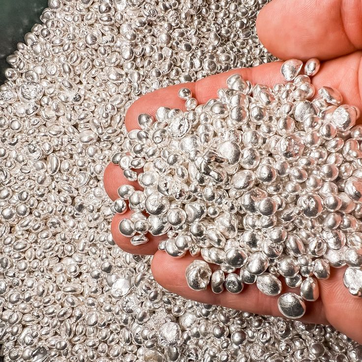 trade-silver beads-raw material